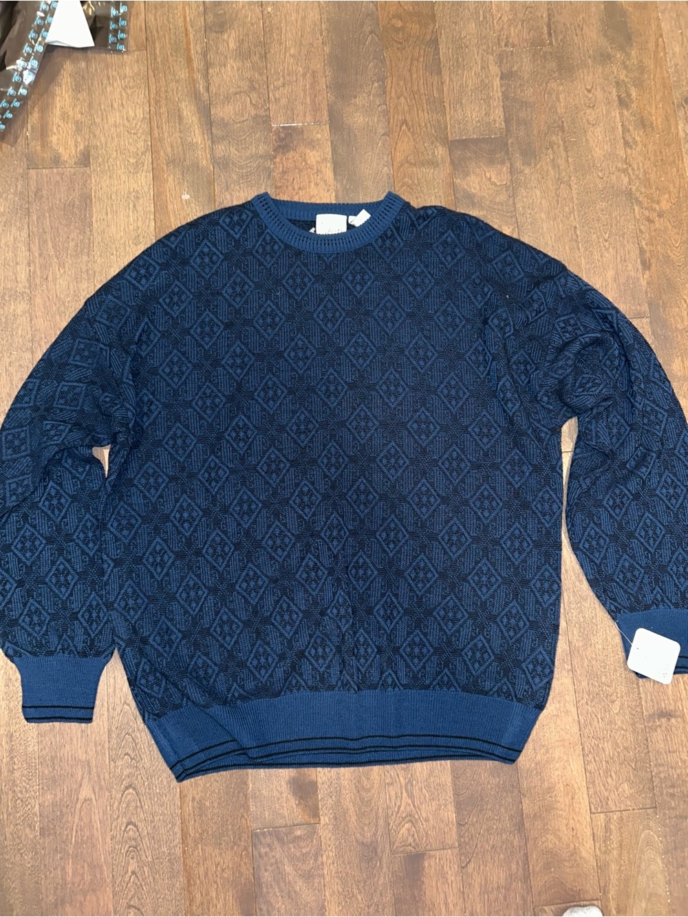 Maglificio Fiorelli Men’s XL Sweater Acrylic & Wool Made in Italy